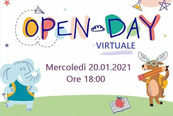 20/01/2021 - OPEN DAY VIRTUALE